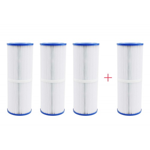 Confezione 4x3 filtri lungo per vasca idromassaggio